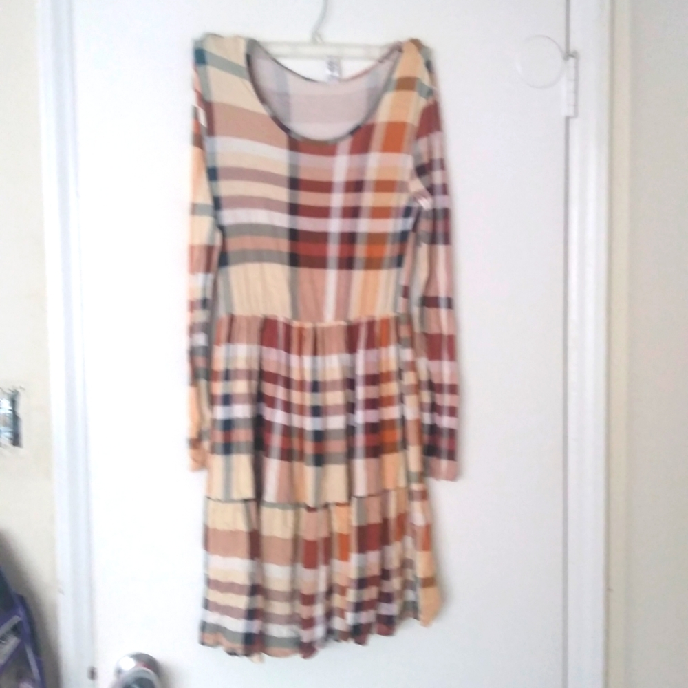 Plaid dress